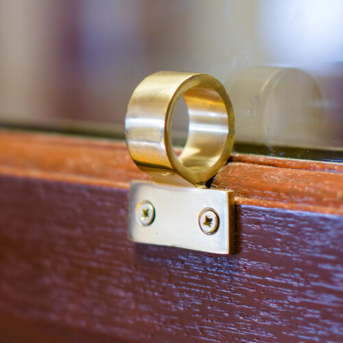 SASH LIFT RING Brass