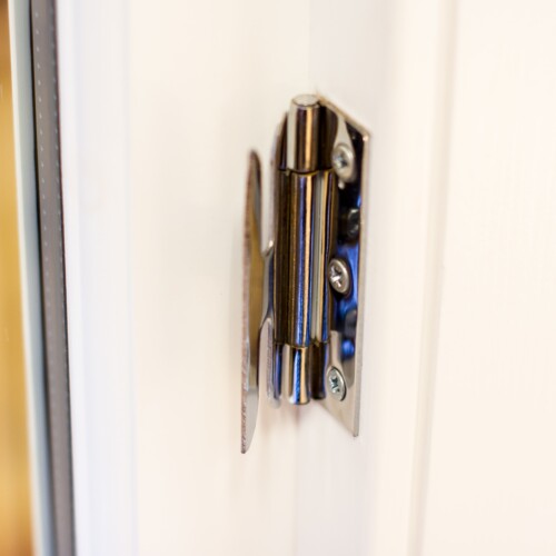 SASH OPEN LIFT RING, SLOTTED HINGES & CLAM CLEAT Satin Chrome, Polished Chrome, Polished Brass