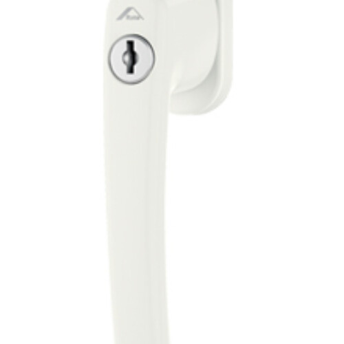 LOCKING & NON-LOCKING HANDLES White Lockable